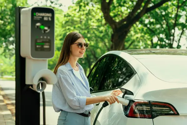 EV charging on the road